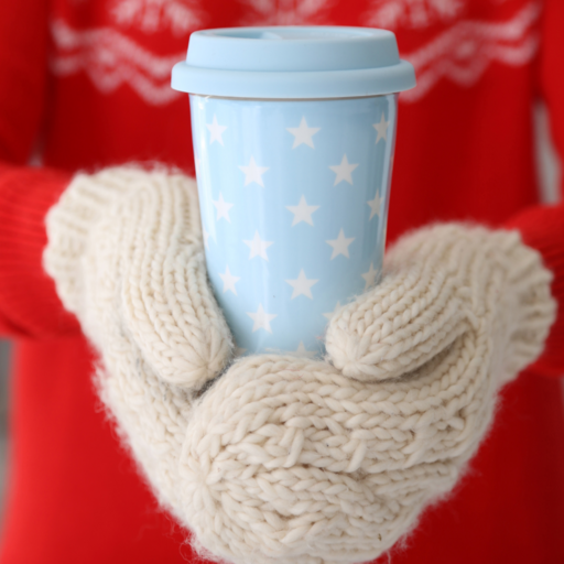Impressionen zu Krasilnikoff Thermobecher Travel Mug Stars, Bild 1