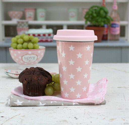 Impressionen zu Krasilnikoff Thermobecher Travel Mug Stars, Bild 3