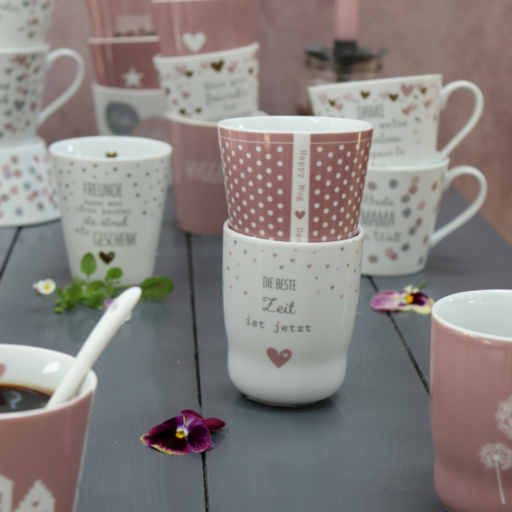 Impressionen zu Krasilnikoff Wave Mug, Die Beste Zeit ist jetzt, Bild 1
