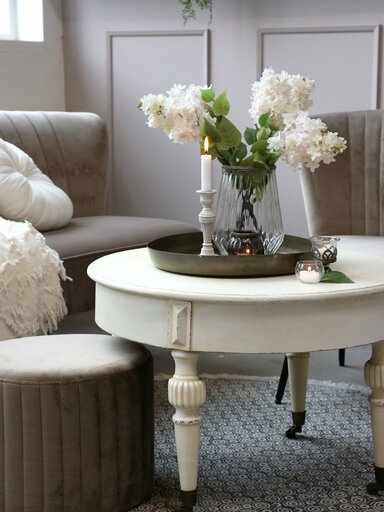 Impressionen zu Chic Antique Marie Antoinette Sofatisch auf Rädern, Bild 2
