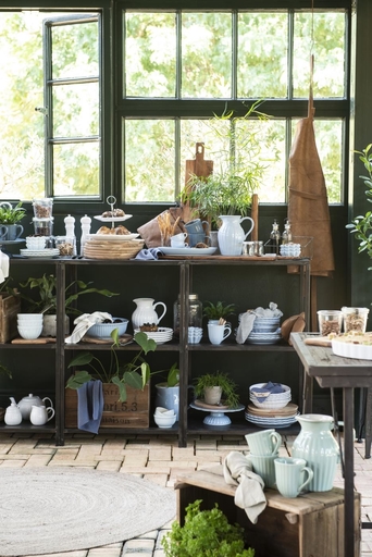 Impressionen zu IB Laursen Markttisch Unika aus Holz mit Metallgestell, Bild 4