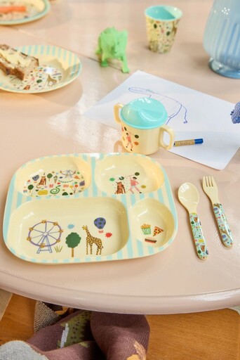 Impressionen zu RICE Baby-Geschirrset Fun Fair Geschenkbox, Bild 1