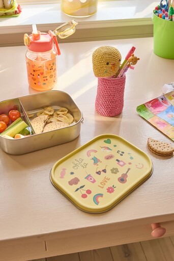 Impressionen zu RICE Brotdose aus Edelstahl Unicorn Love, Bild 1