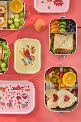 Impressionen zu RICE Edelstahl Kinder Lunchbox Brotbox Hero, Bild 2