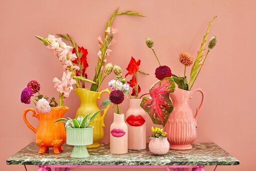 Impressionen zu RICE Keramik Vase Lipstick, Bild 3