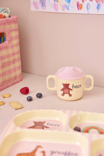Impressionen zu RICE Melamin Babybecher mit 2 Henkeln – ABC, Bild 4