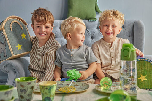 Impressionen zu RICE Melamin Becher New Dino Print, Bild 2