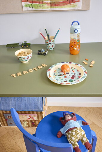 Impressionen zu RICE Melamin Kinder Schale ABC, Bild 5