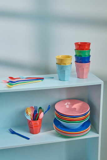 Impressionen zu RICE Melamin Latte Löffel Set – Bunt (6er-Set), Bild 1