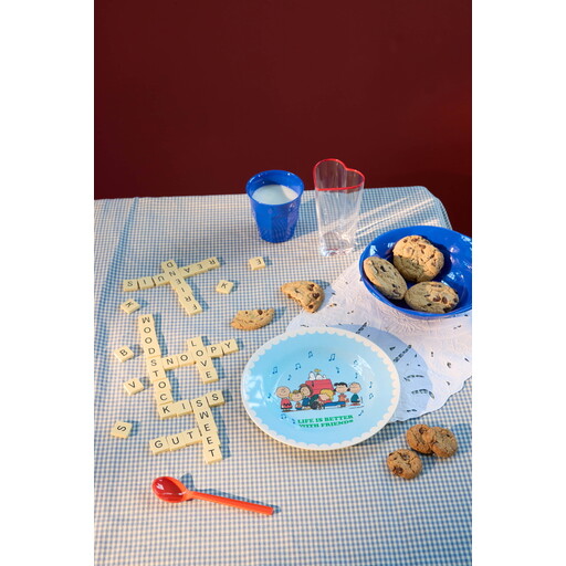 Impressionen zu RICE Melamin Teller für Kinder Snoopy, Bild 1