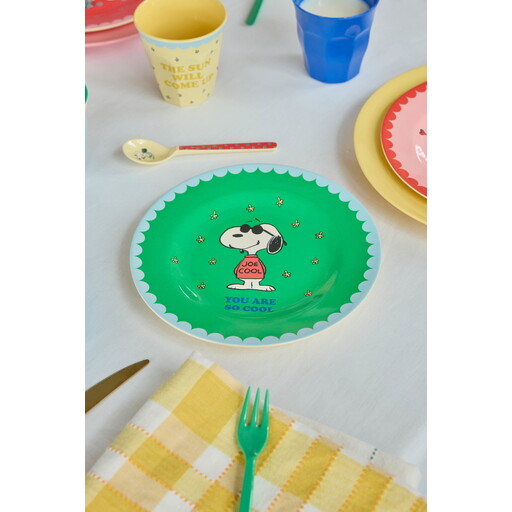 Impressionen zu RICE Melamin Teller für Kinder Snoopy, Bild 3