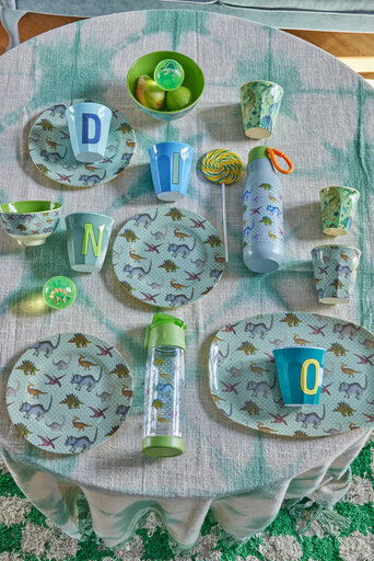 Impressionen zu RICE Plastik Flasche New Dino Print, Bild 1