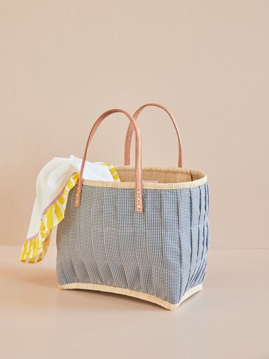 Impressionen zu RICE Tasche aus Bast mit Henkel, Bild 2
