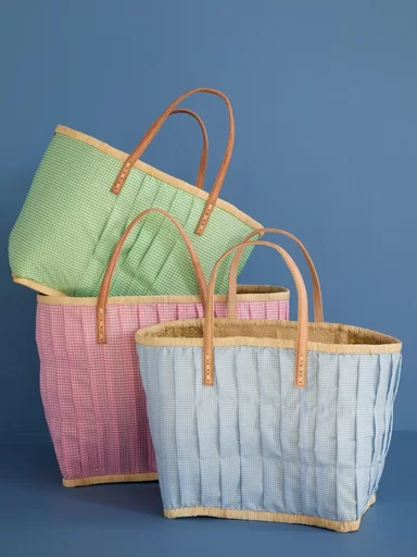 Impressionen zu RICE Tasche aus Bast mit Henkel, Bild 10