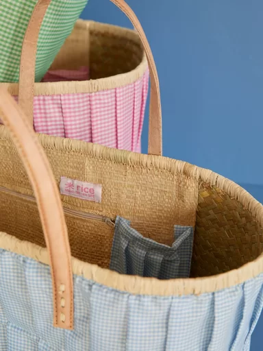 Impressionen zu RICE Tasche aus Bast mit Henkel, Bild 6