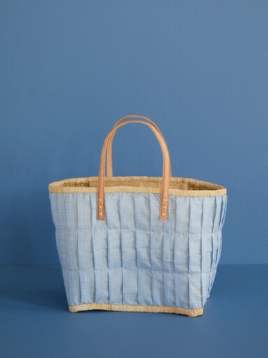 Impressionen zu RICE Tasche aus Bast mit Henkel, Bild 9