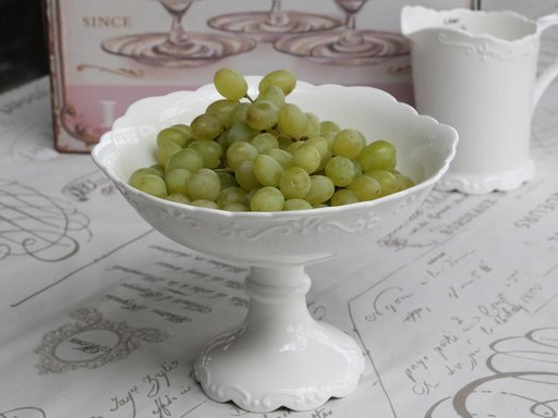 Impressionen zu Chic Antique Schüssel mit Fuß Provence, Bild 1