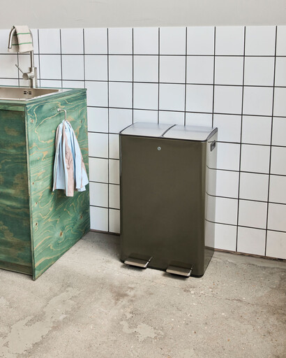 Impressionen zu House Doctor Mülleimer, HDSort, Tiefgrün, Bild 1