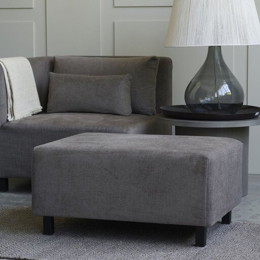 Impressionen zu House Doctor Pouf-Hocker Hazel Night, Bild 1