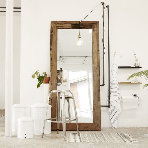 Impressionen zu House Doctor Spiegel mit Holz Rahmen, Pure Nature, Bild 1