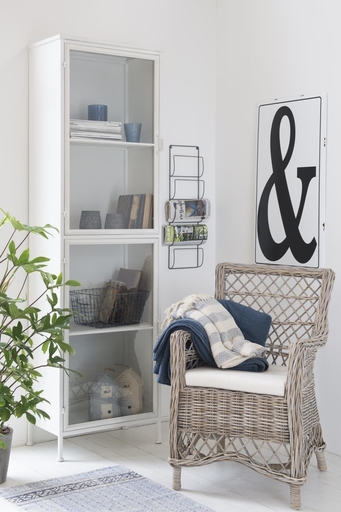 Impressionen zu IB Laursen Stuhl aus Rattan mit Kissen, Bild 1