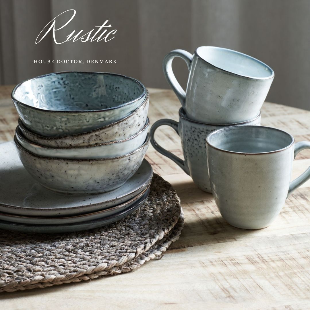 House Doctor Rustic Geschirr Set