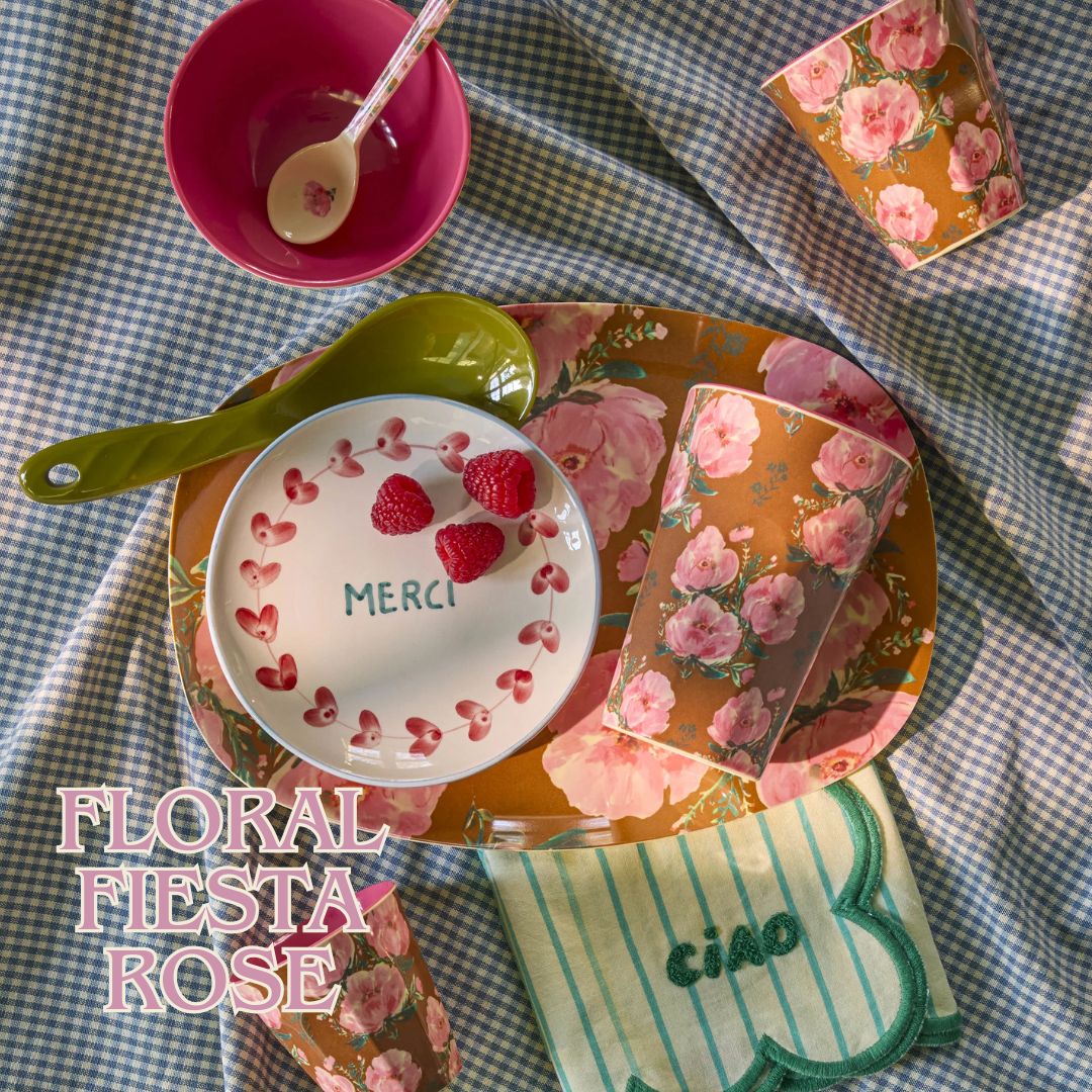 rice Floeal Fiesta Rose