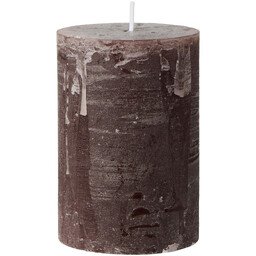 Rustikale Kerze Stumpenkerze Ø 6,8 cm